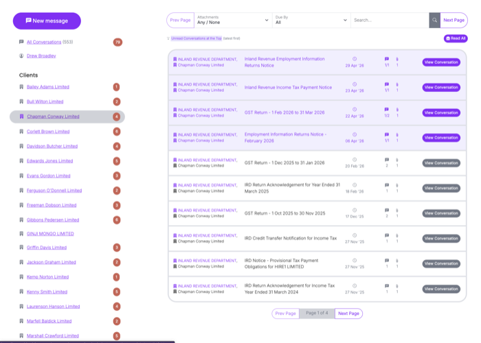 Messaging Workspace